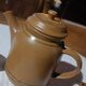 Sarguemines stoneware coffee service, Savoie brand.
