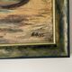Painting signed Filhos oil on panel 1950 "Martigues"