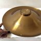 Large bowl / catch-all in genuine brass and signed