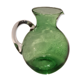 Carafe verre soufflé bullé