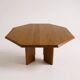 Vintage octagonal table from Maison Regain
