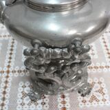 Samovar en Cuivre Argenté, style Louis XV – 2ème moitié du XIXe