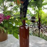 Stoneware bottle with porcelain stopper