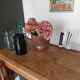 139 cm solid oak workbench