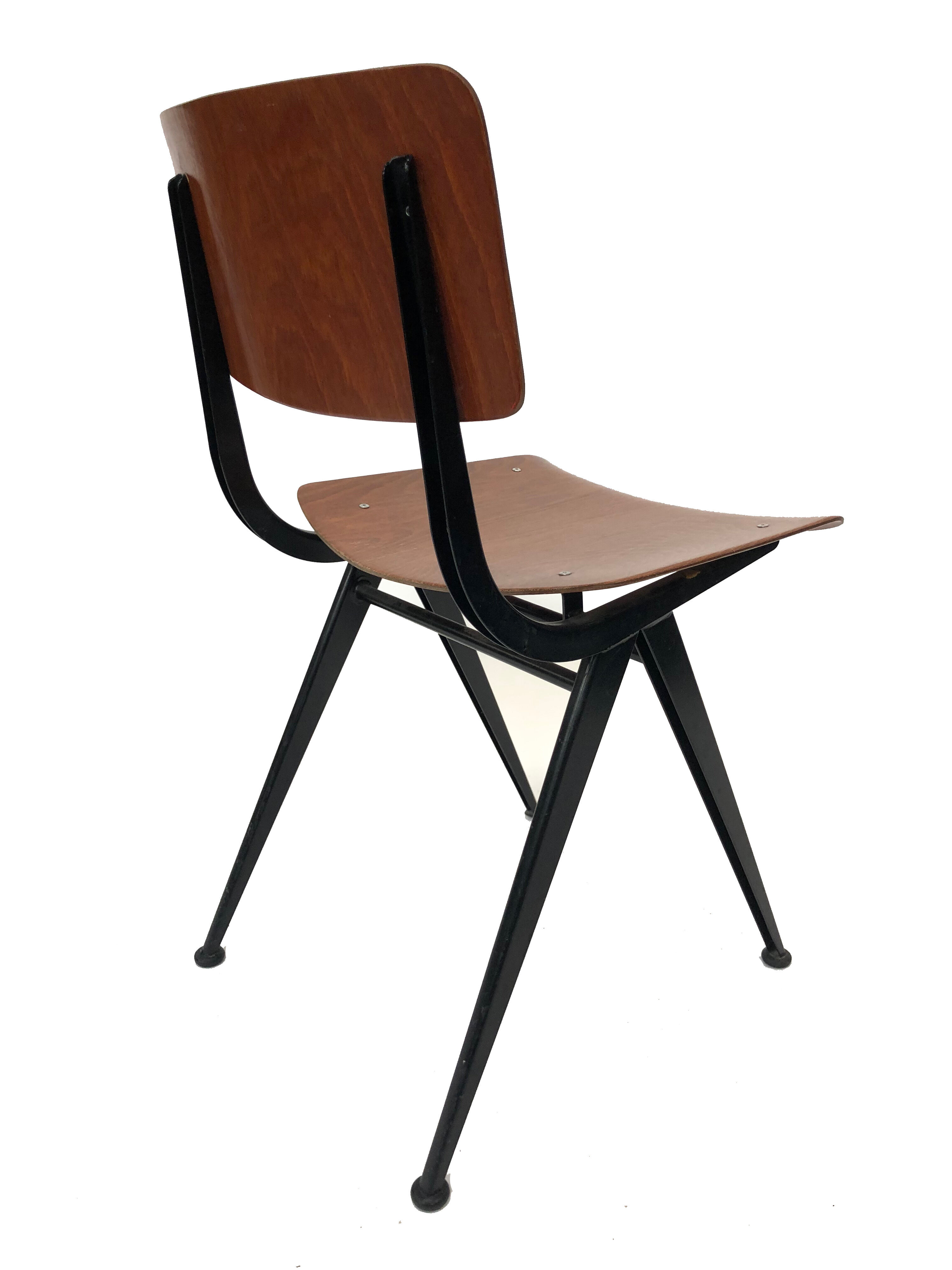 Eromes Marko vintage compass school chair