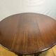 Jacobean Revival Solid Oak Gate Leg Drop Leaf Table 1900 English Antique