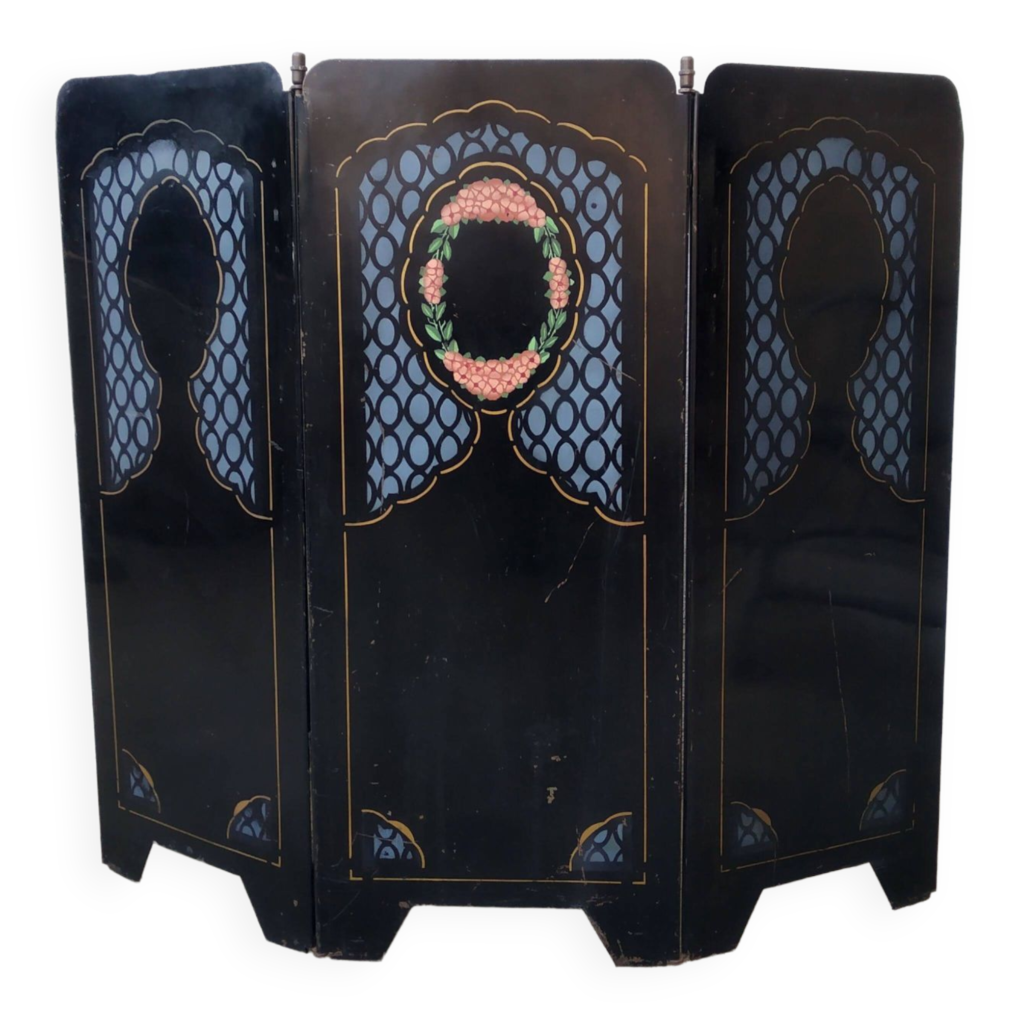 Chimney fire screen early 20th century