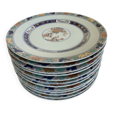 Flat dessert plates