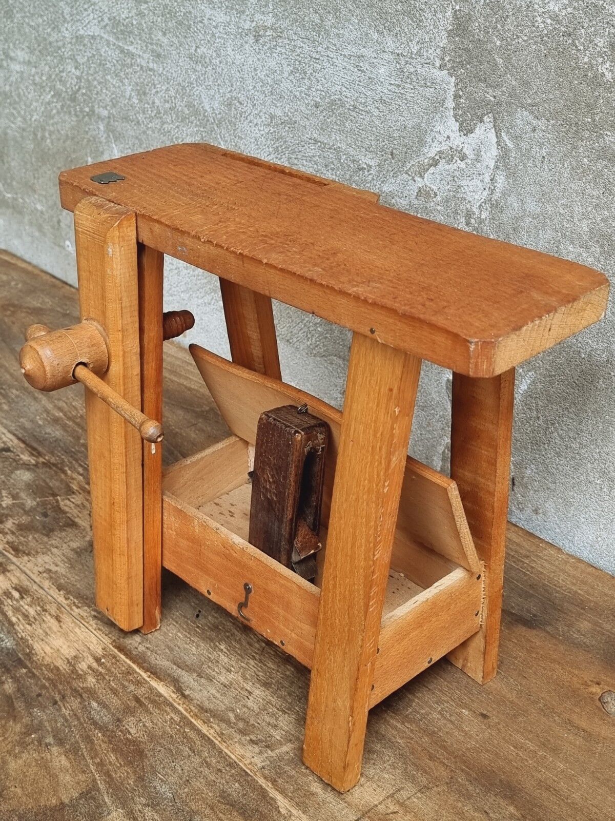 Vintage workbench mini table model