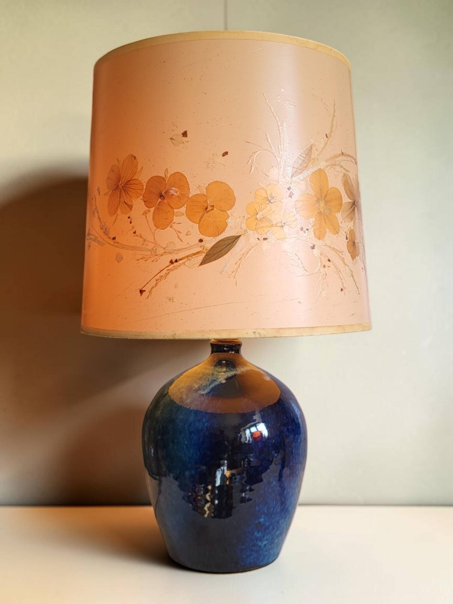 Stoneware lamp D. Avonts La Borne