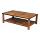 Rattan and bamboo coffee table years, 1970s