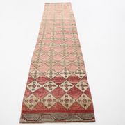 Tapis de course turc vintage 3x12, 85x374Cm