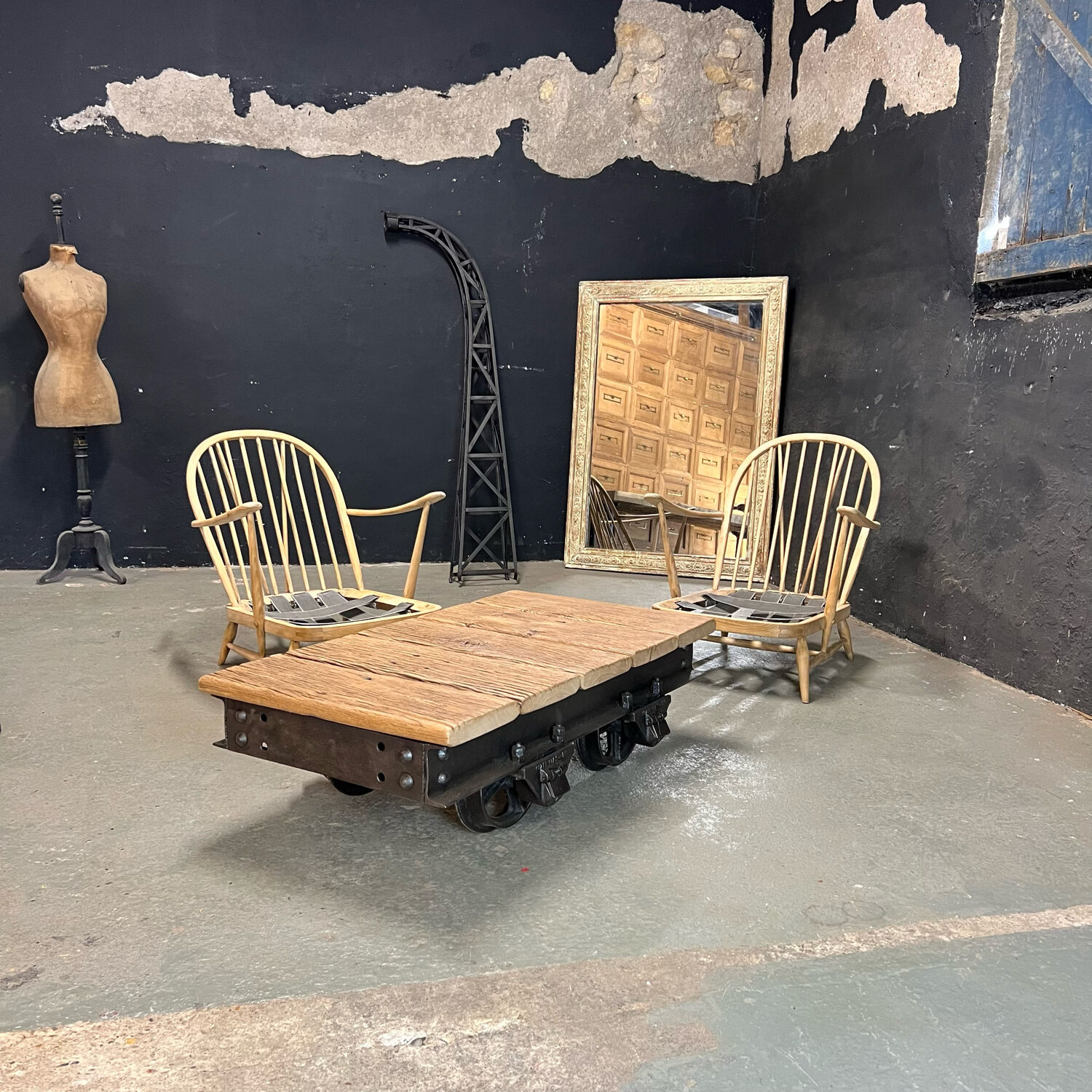 Old mine wagon circa 1910