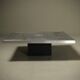 Brutalist coffee table by Belgian artist Raf Verjans 1980s