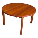 Danish solid teak dining table, 1960s