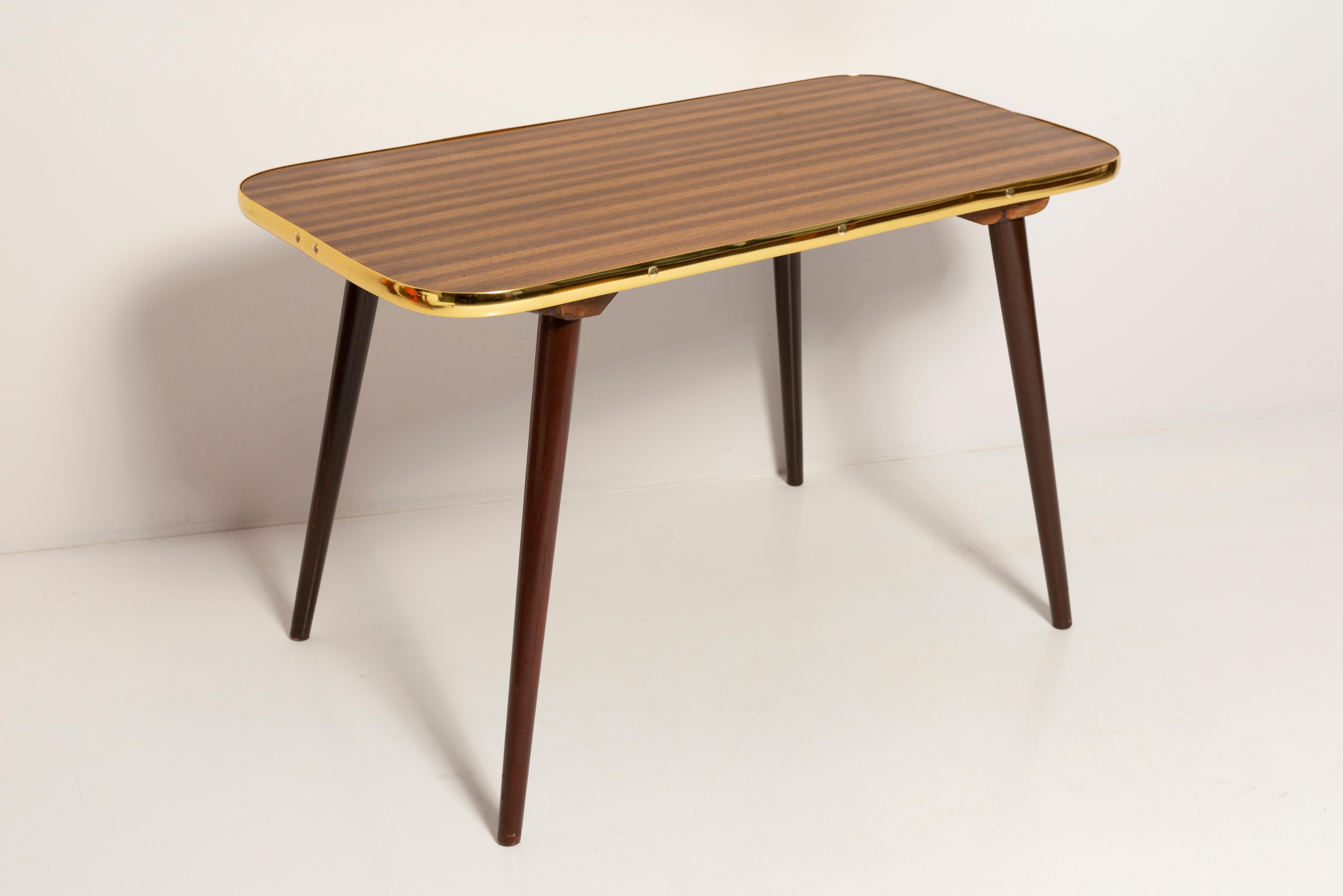 Hollywood Regency Mid-Century Modern coffee table, wood, Poland, 1960s
