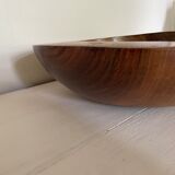 Solid wood fruit basket