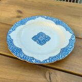 Faïence de Gien Plat creux motif Mauresque Arabesque 1876 XIXe