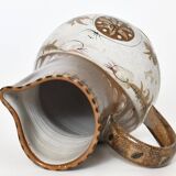 Ceramic jug by André L'Helguen for Keraluc Quimper