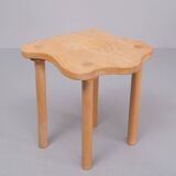 Solid Pine Stool by Era Herbstb 1980s Germany