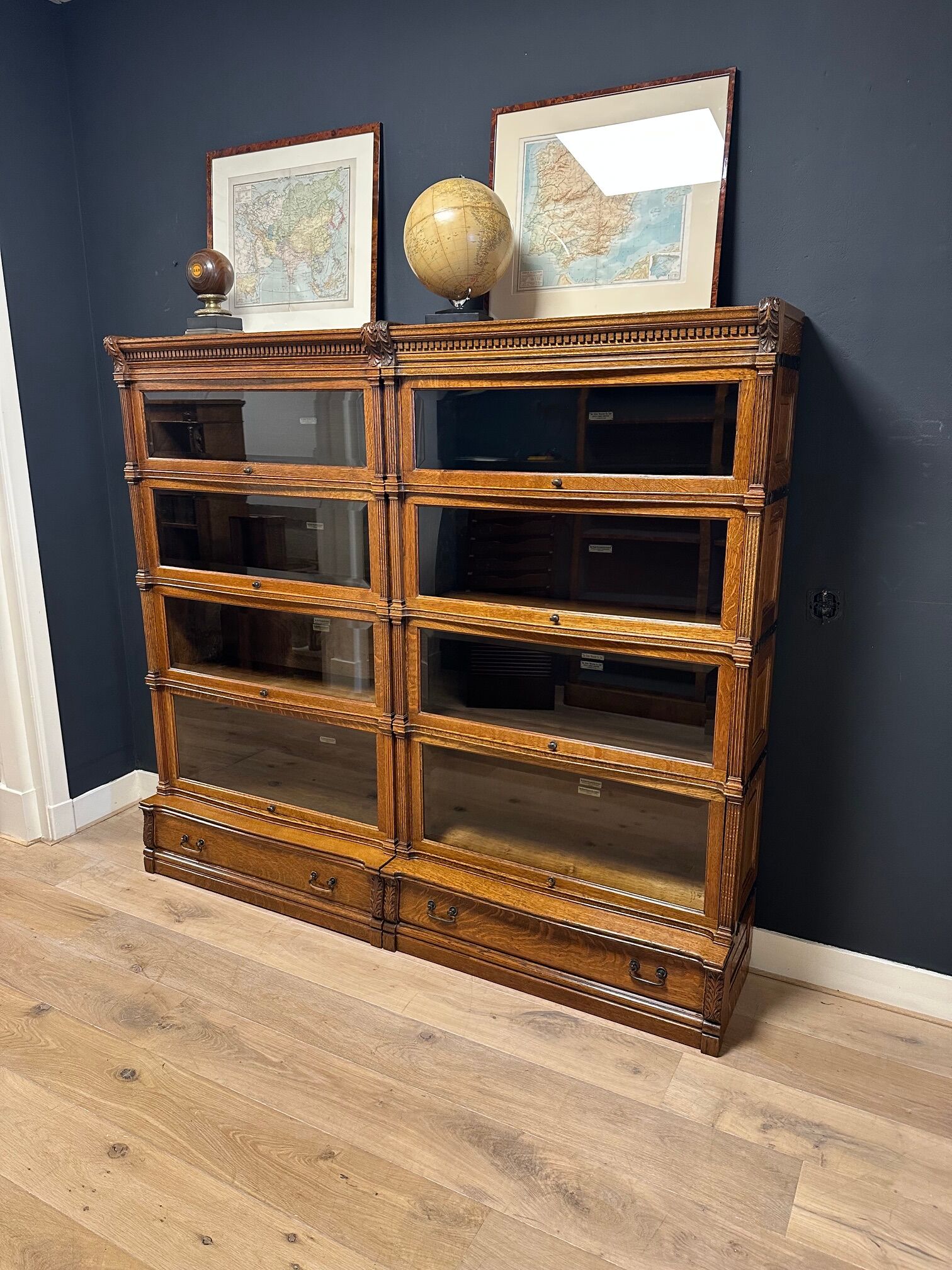 Original stackable Globe Wernicke Bookcase
