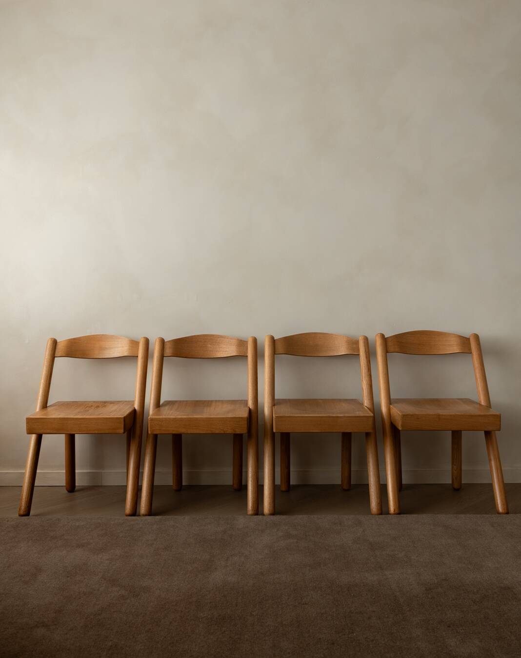 Vintage Italian Iva Dining Chairs Roberto Pamio Renato Toso Stilwood