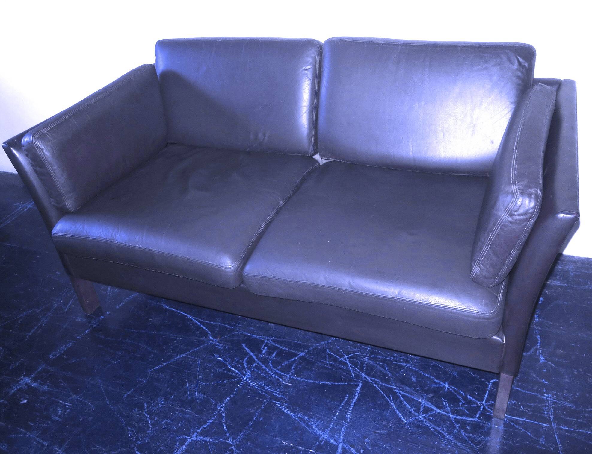 Danish sofa with down cushions, Mogens Hansen 1970s