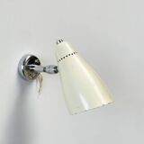 Giuseppe Ostuni chrome white wall lamp