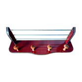 Coat rack vintage with repisa 60s-70s