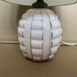 Petite lampe à poser en verre ancienne