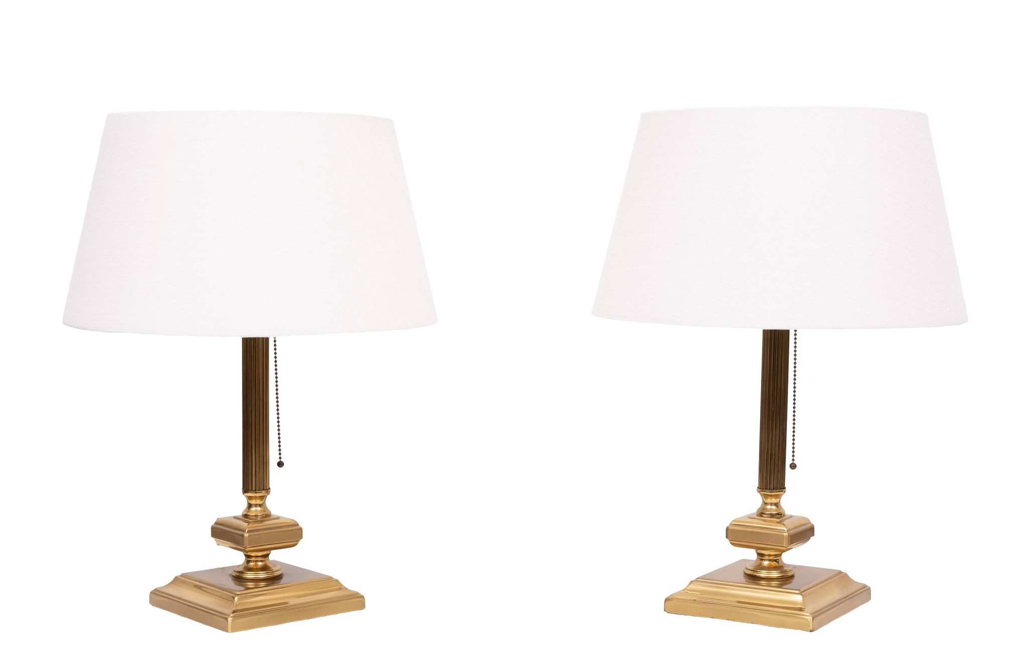 Lampes de table en laiton Herda Classic des années 1970