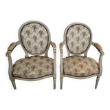 Pair of armchairs