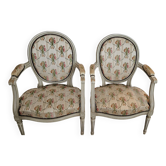 Pair of armchairs