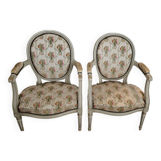 Pair of armchairs