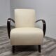 Restored armchair by Jindrich Halabala, 1940s