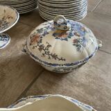 Table service gien au coq, 68 pieces