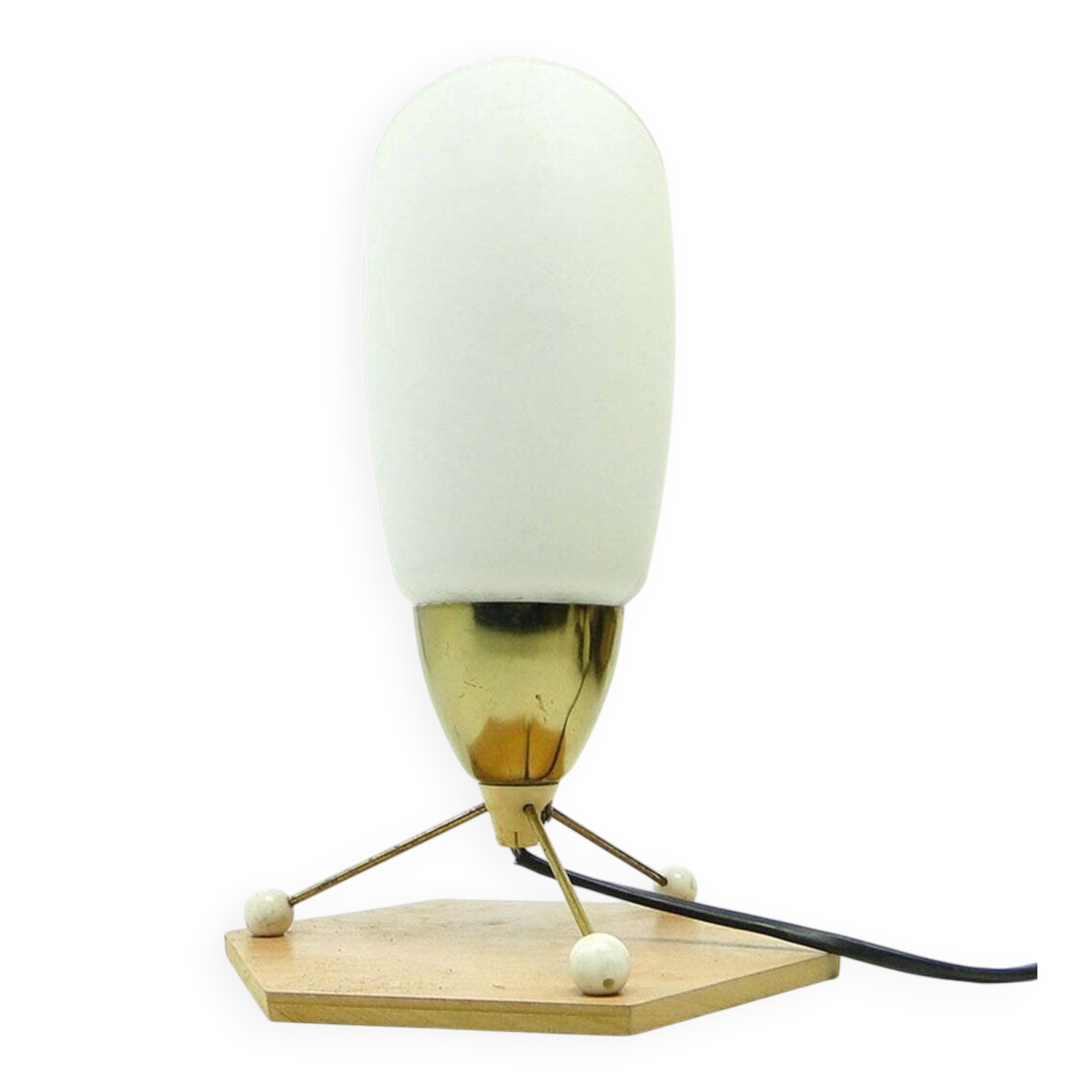 Czechoslovakian Pop Art Bedside Lamp, 1960s