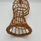 Head to hat old rattan hat maker