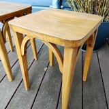 Pair of Luterma beech stools