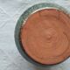Vintage glazed terracotta vase