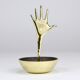 Carl Auböck Brass Ashtray Hand Empty Pocket Accessory, Vienna, Austria