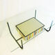 Table basse  top verre