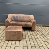 De Sede Ds44 3zit, 2zit, 1zit + poef Buffel leder 5mm NECK