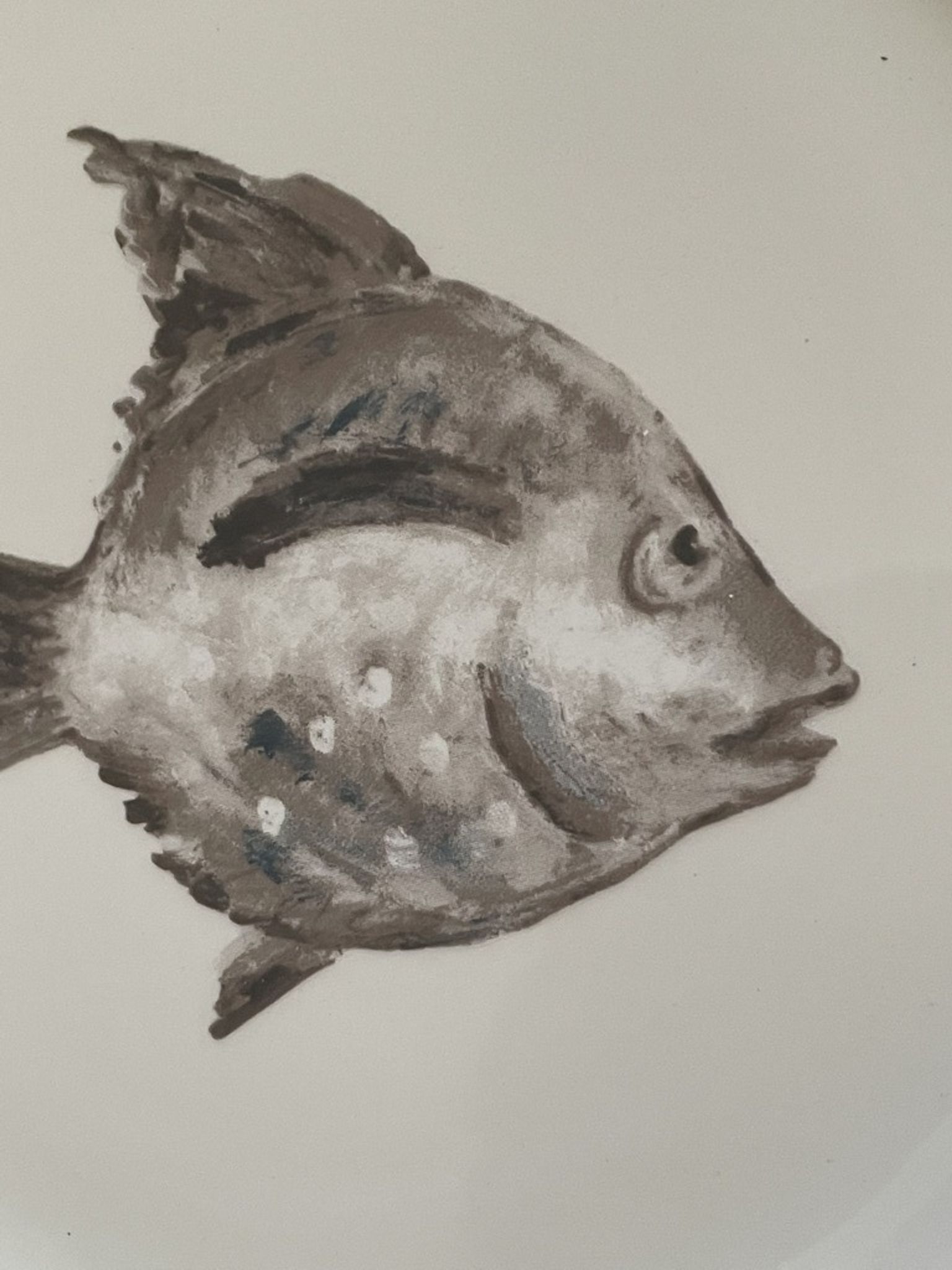 Set de 6 assiettes poisson Ascentielle