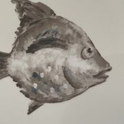 Set de 6 assiettes poisson Ascentielle