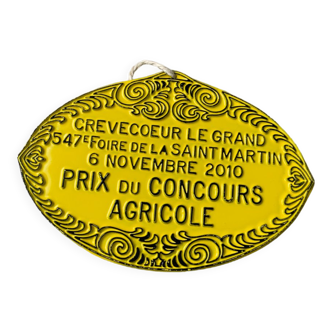 Plaque de concours