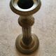 Brass candlestick