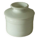 Old white porcelain water dish