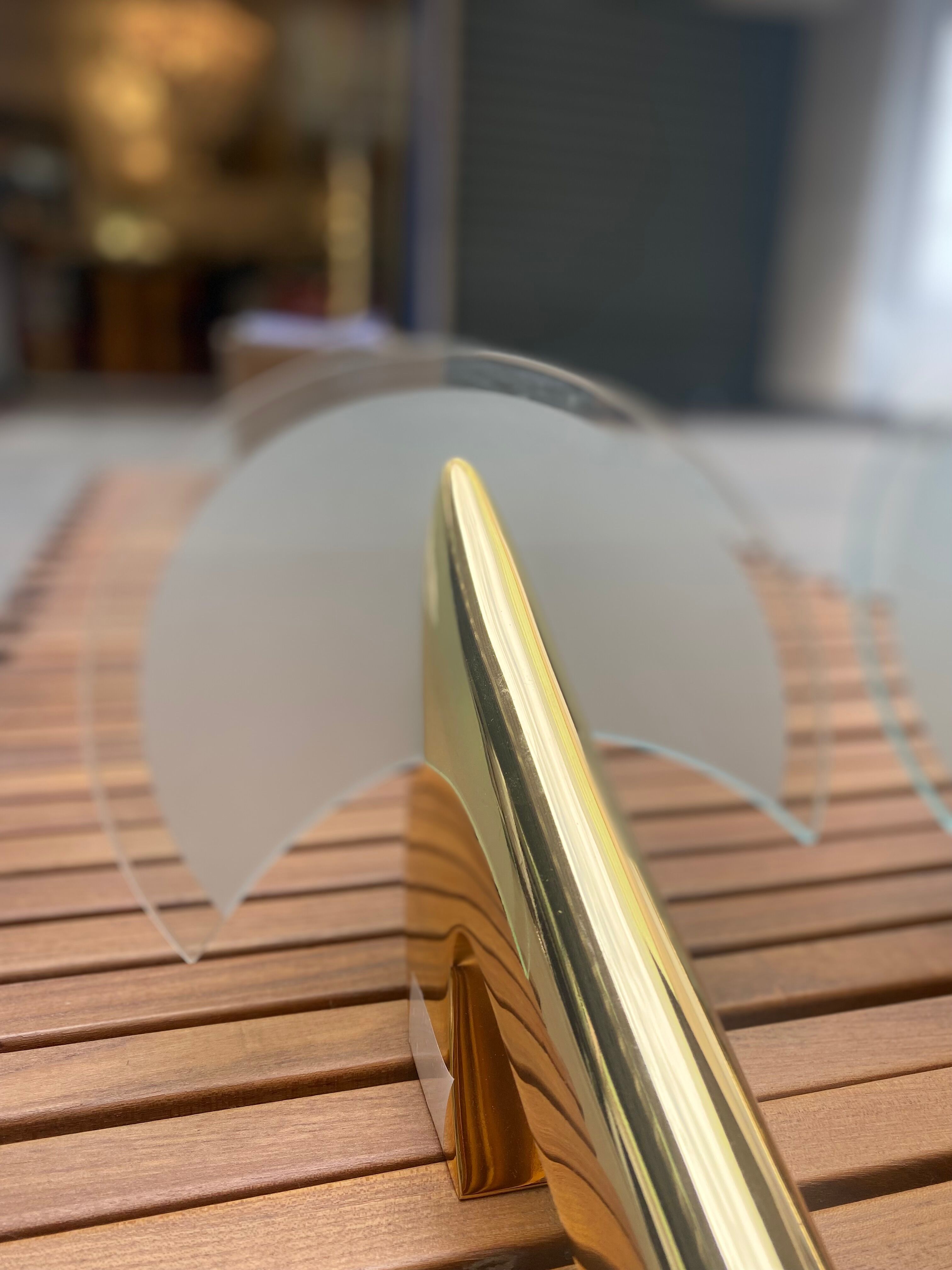 Pair of Alien wall lamps - Metalarte - 2000s