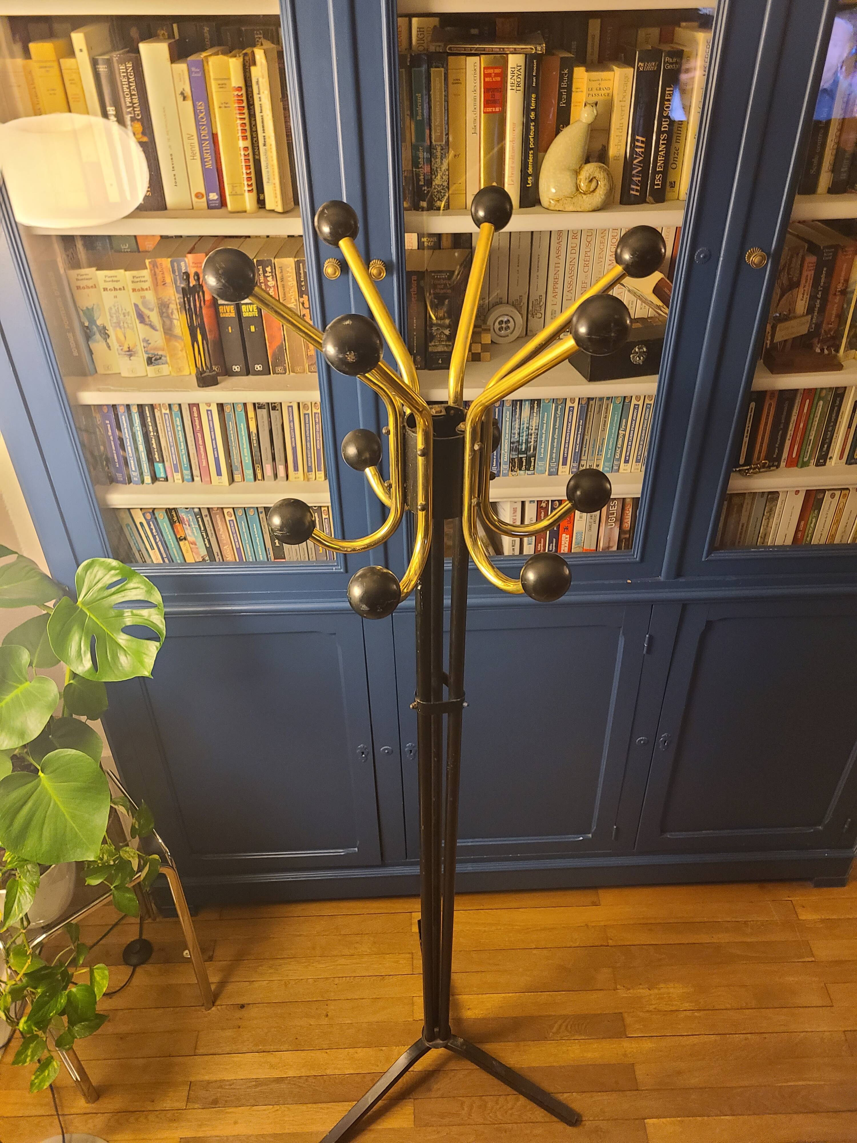 Porte manteau perroquet vintage